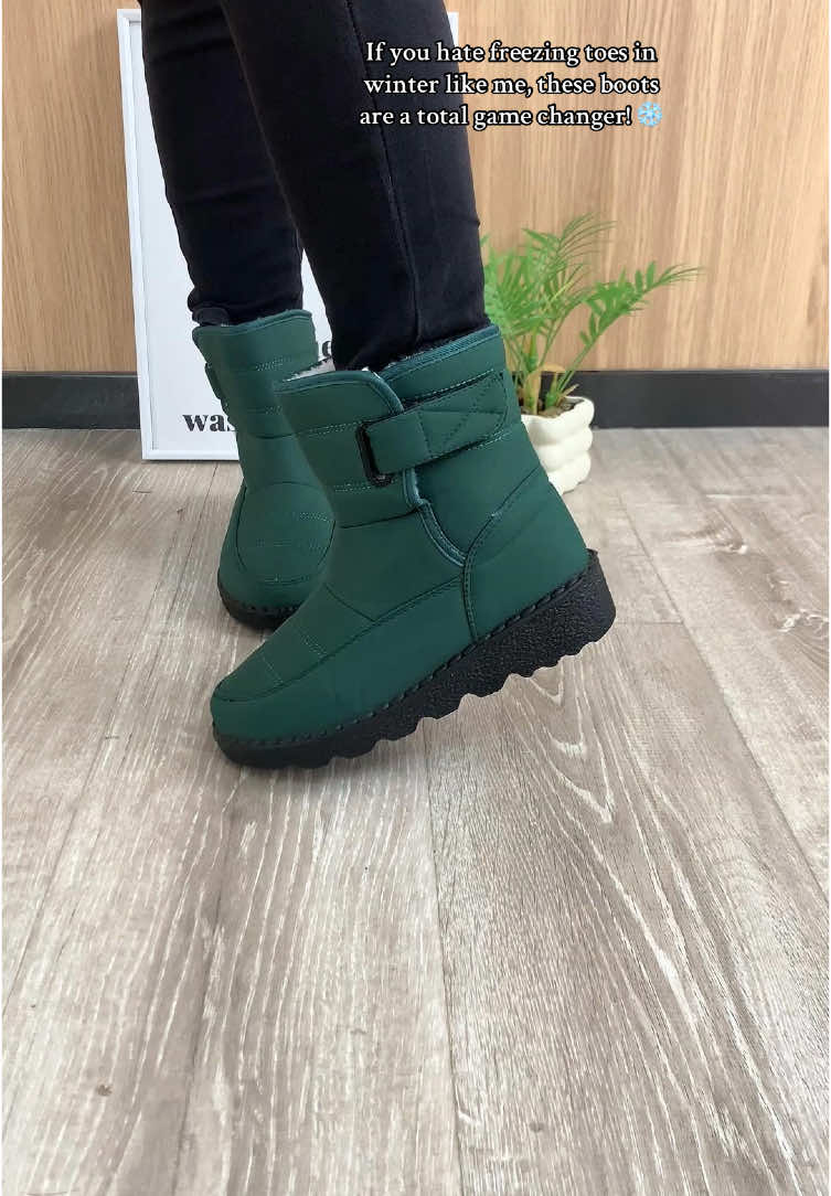 If you hate freezing toes in winter like me, these boots are a total game changer! ❄️ #WarmBoots #CozyFeet #AntiSlip #WinterReady #ColdProof #SnowBoots #StayWarm #WinterEssentials #ColdWeatherGear #ComfyShoes 
