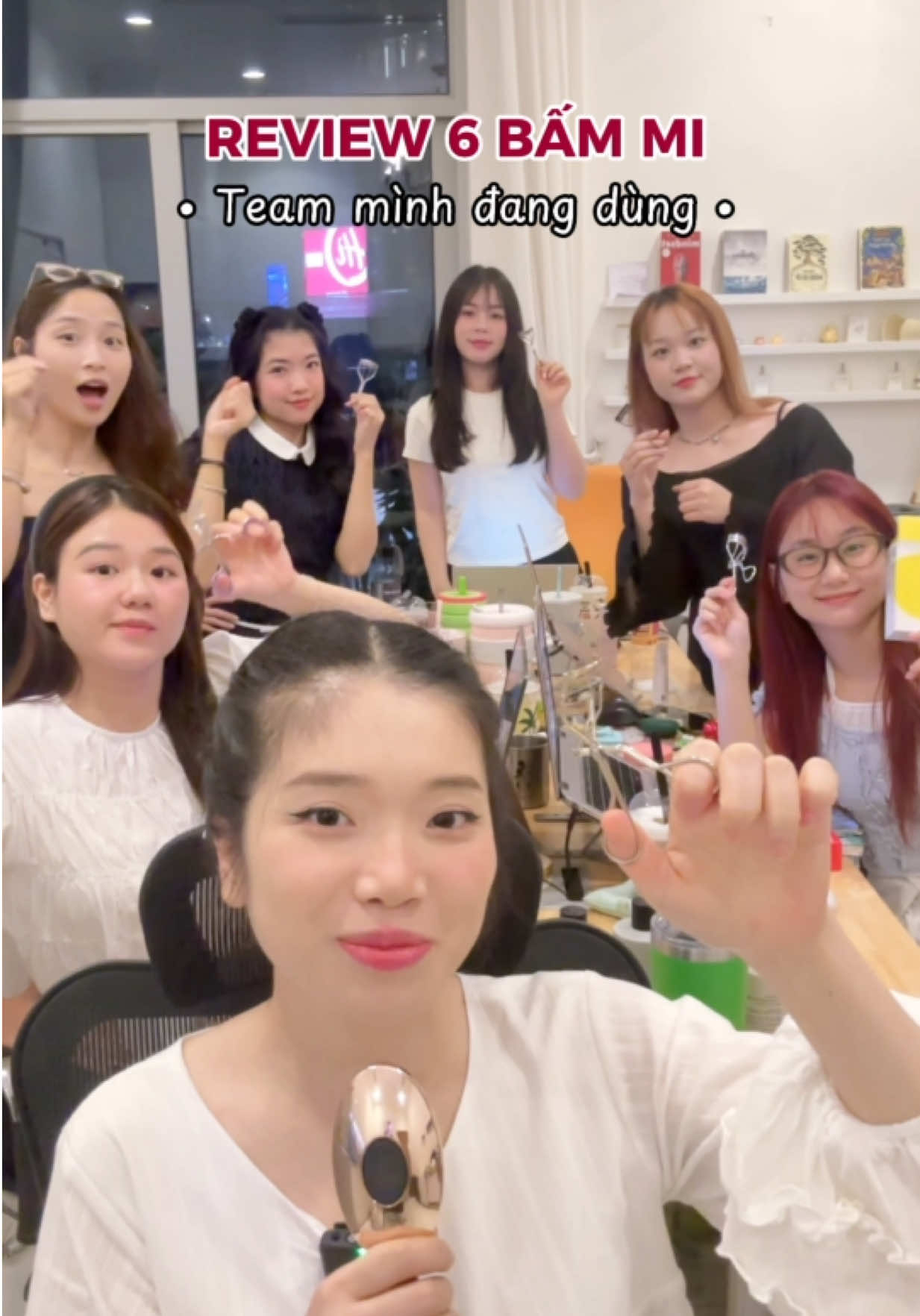 Bấm mi cong vút mới coá người iu nha chị em ơi 🤣🙈😝 #LearnOnTikTok #rimtim #BeautyTok #GocLamDep #fyp 