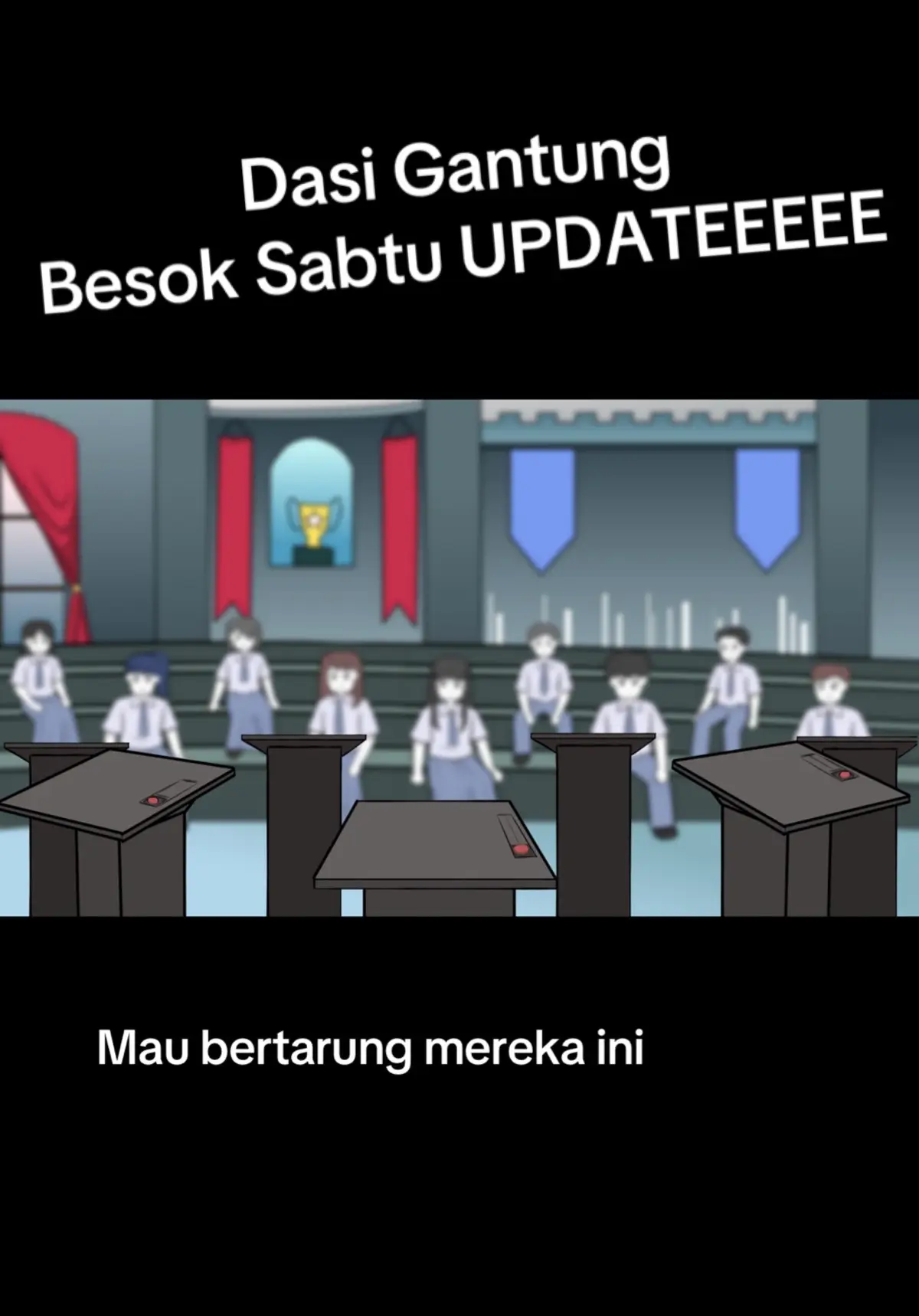Siapa mau ikutan lombaaa? #animasi #dasigantung #animasisekolah #serena #fypindonesiaシ 