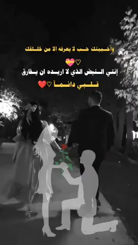 واحببتك حب لا يعرفه الا من خلقك انتي النبض الذي لا اريد ان يفارق قلبي دائمآ#كلمات #عباراتكم_الفخمه📿📌 #كلمات_من_القلب #عبارات_جميلة_وقويه😉🖤 #تصميم_فيديوهات🎶🎤🎬 