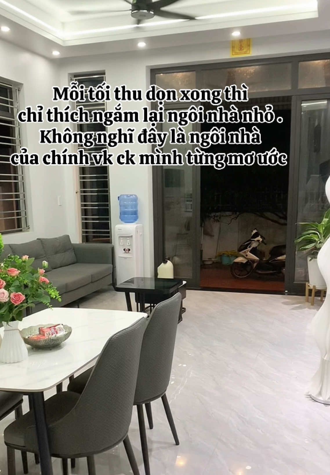 Ngôi nhà không to nhưng cũng là sự cố gắng của hai vk ck mình#dailyvlog #cuocsongthuongngay #nhacuatui #mebongca #xaykenhtiktok 