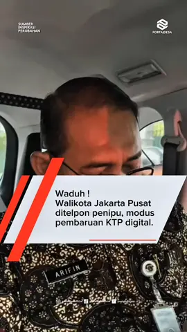 Modus penipuan melalui panggilan seluler ternyata juga dialami Wali Kota Jakarta Pusat, Arifin. Melalui media sosialnya, ia membagikan pengalaman tersebut sebagi informasi kepada publik. 