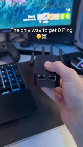 Easy 0 Ping Hack✅🎮 #fortnite #gaming #0ping #zeroping #Valorant 
