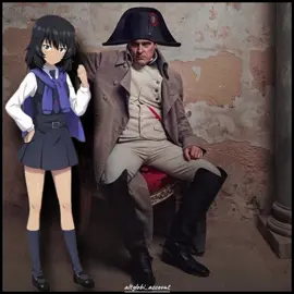 Napoleon x Rena andou (my second edit I've made and I'm tried my best to not flop this up)  #girlsundpanzer #napoleonbonaparte #renaandou #gup 