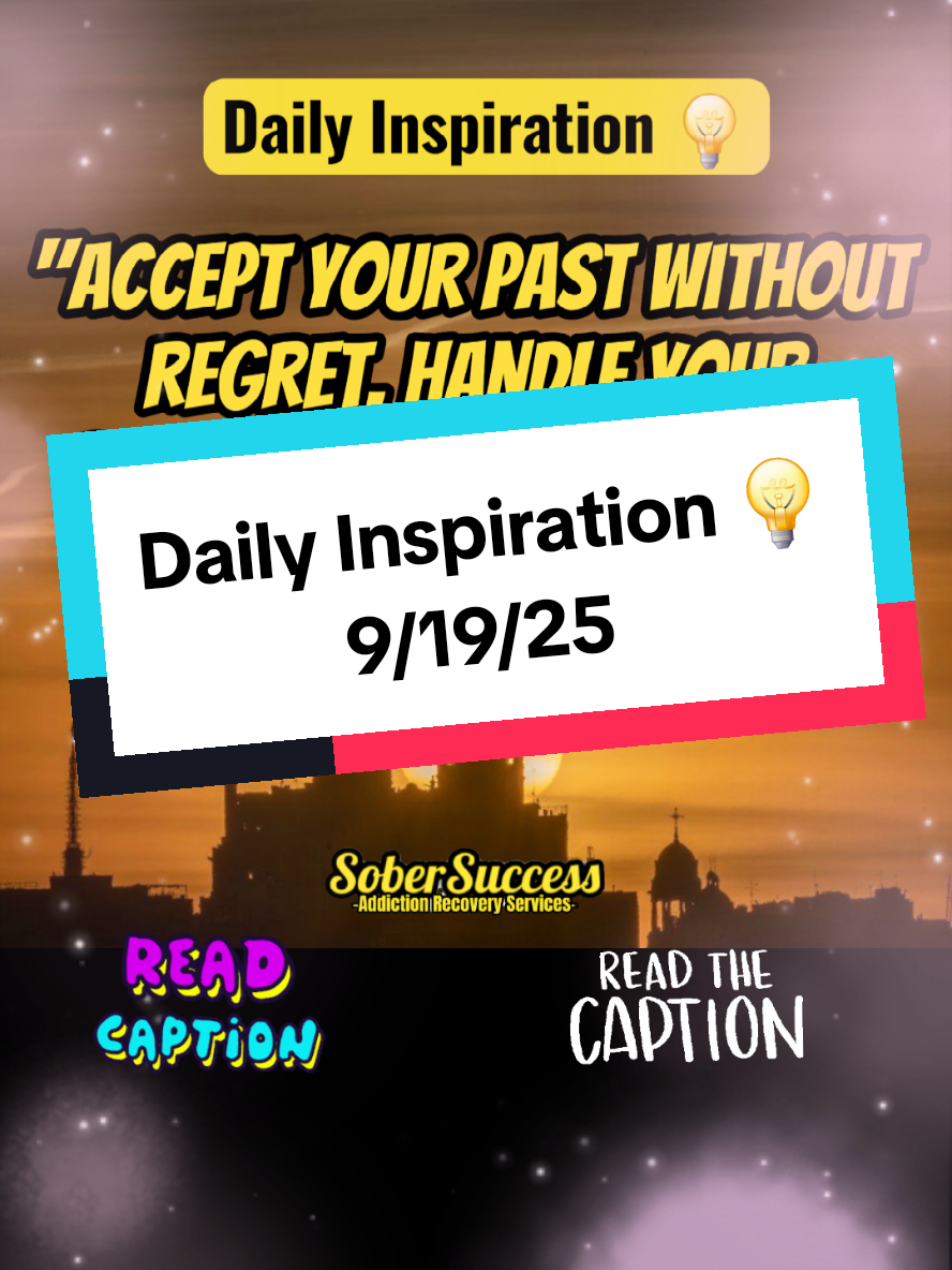 SoberSuccess Friday Morning Motivation! ☀️ 🌄🗣- Good morning, Sober Warriors! It’s a beautiful Friday, and a brand new day to seize everything you’re working for. Let’s kick off this day with a quote that’s all about building a powerful foundation for your future: 