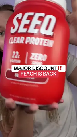#seeq #clearprotein #protein #TikTokShopRestock #tiktokshopblackfriday  Disclaimer- Sales and Shipping may change at any time after this video was posted. Check the product page for most current price. Final price may vary depending on each customers available coupons. 