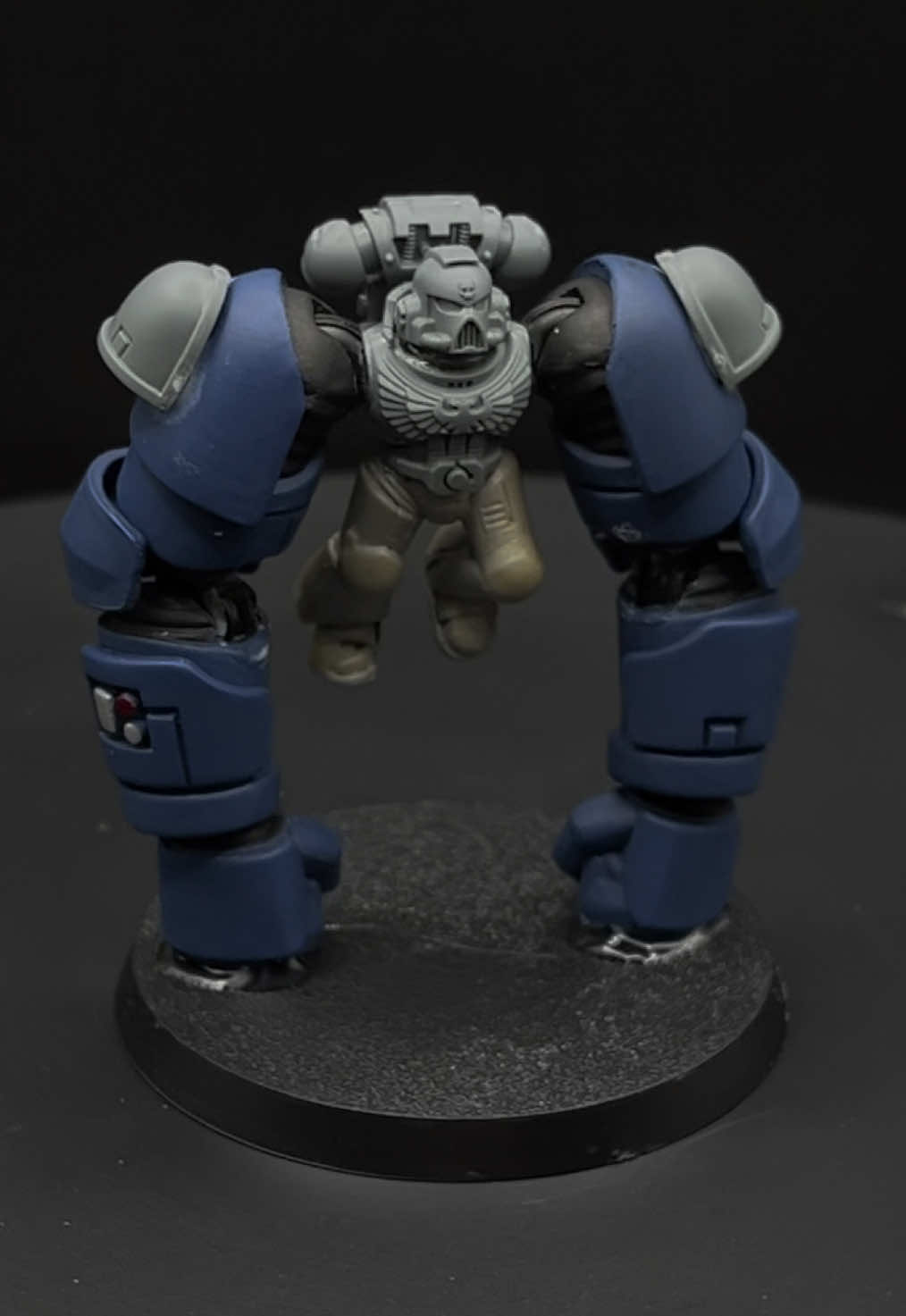 Kitbashed marine #warhammer40k #spacemarines #kitbash #warhammer #40k