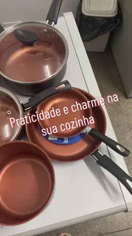 Jogo de Panelas 9 Peças #jogodepanelas #panelasantiaderentes #panelascaçarola #cozinhafacil #utensiliosdecozinha 