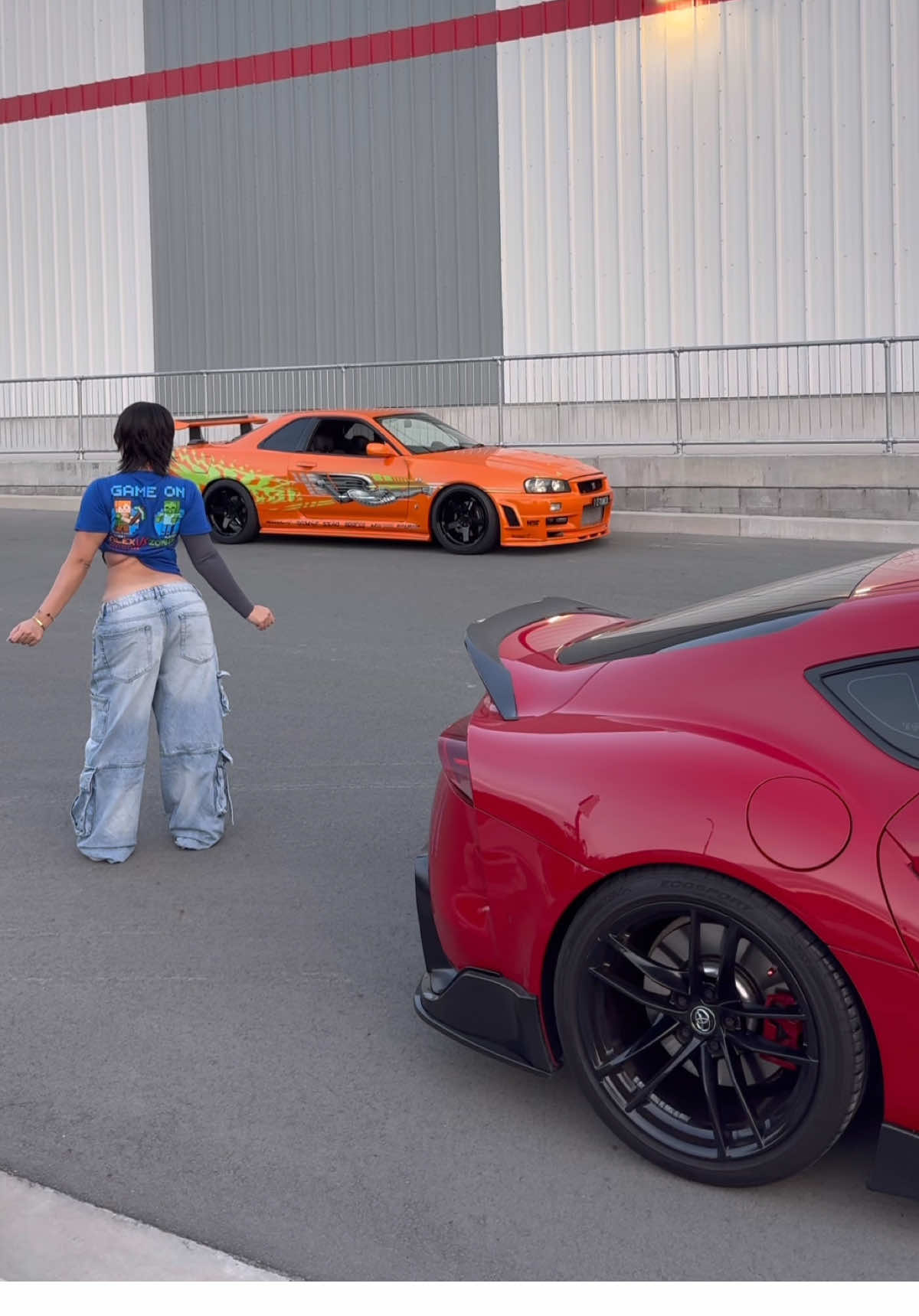 we outside chat #gtr #supra #fastandfurious