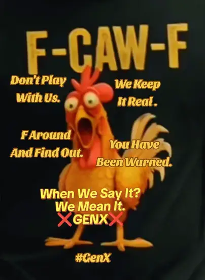 We Don't Like To Play Foolishness. #genx #genxfamily #generationx #genxers #contentcreator 