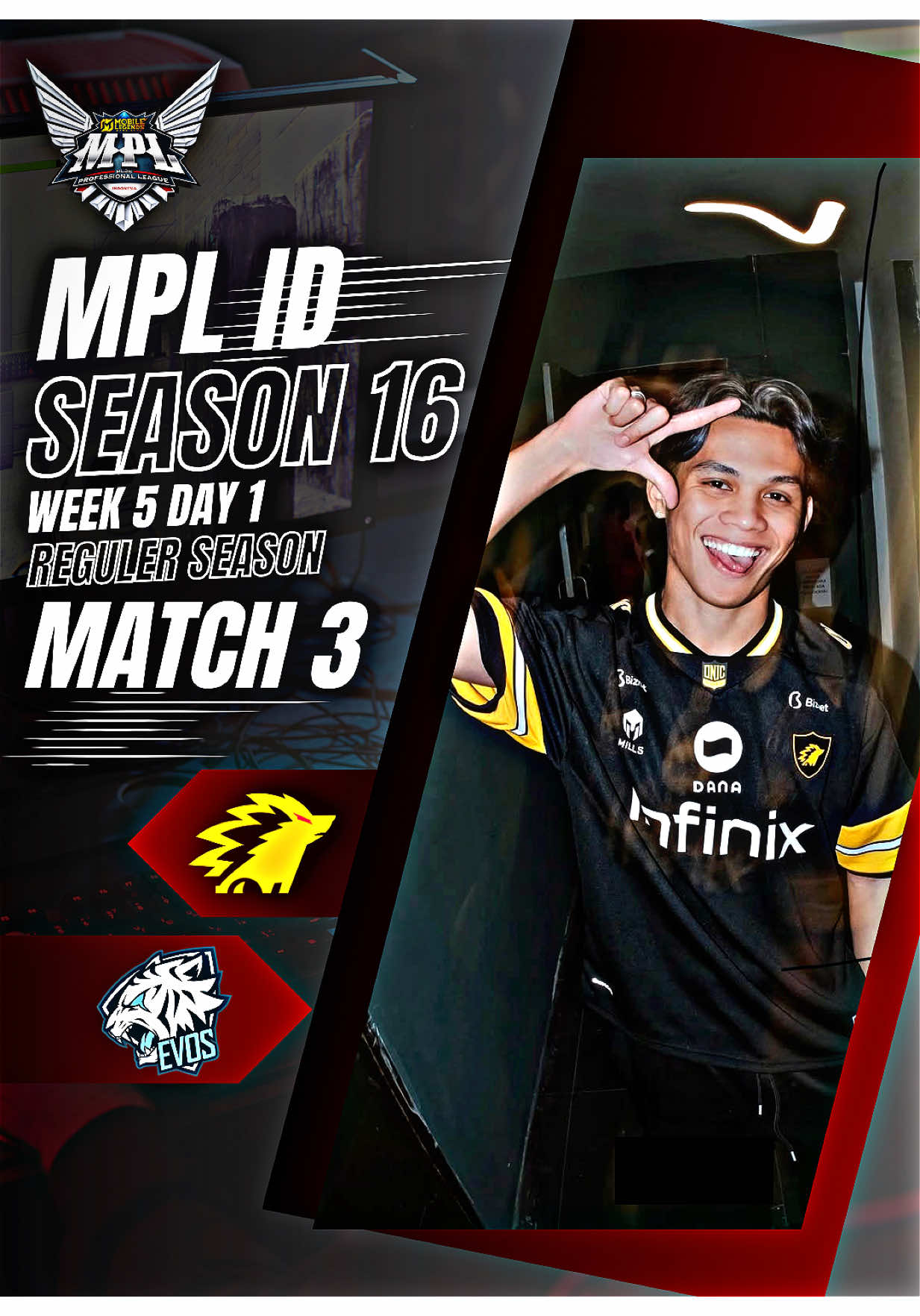 Highlights • MPL ID S16 || ONIC VS EVOS - GAME 3 #onicesport #MLBBObsidia #NEXTJagoanMabar #MLBBNEXT2025 #fyp 