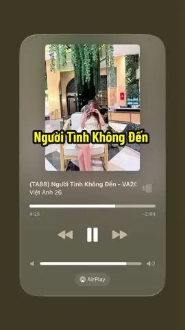 (Order) Người Tình Không Đến - VA26 ft NATRA (Remix) #nhacbolero #nhacvang #nhactrutinh #nguoivietnamtaidailoan #vietanh26 
