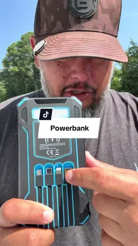 Never run out of power anywhere—this all-in-one power bank’s got you covered. #PowerOnTheGo #AllInOneCharger #StayConnected #ChargingEssentials #TikTokShopCreatorPicks 
