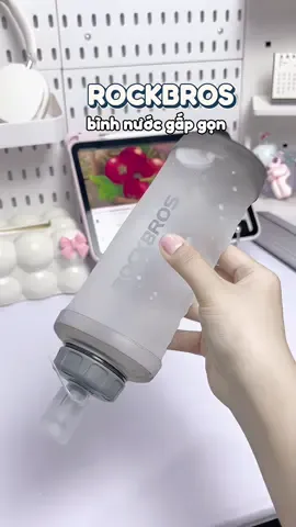 Bình nước gấp gọn mang đi tập thể dục, chạy bộ, đi chơi… siu tiện lợi #binhnuocgapgon #xuhuong #viral #trending #fyp 