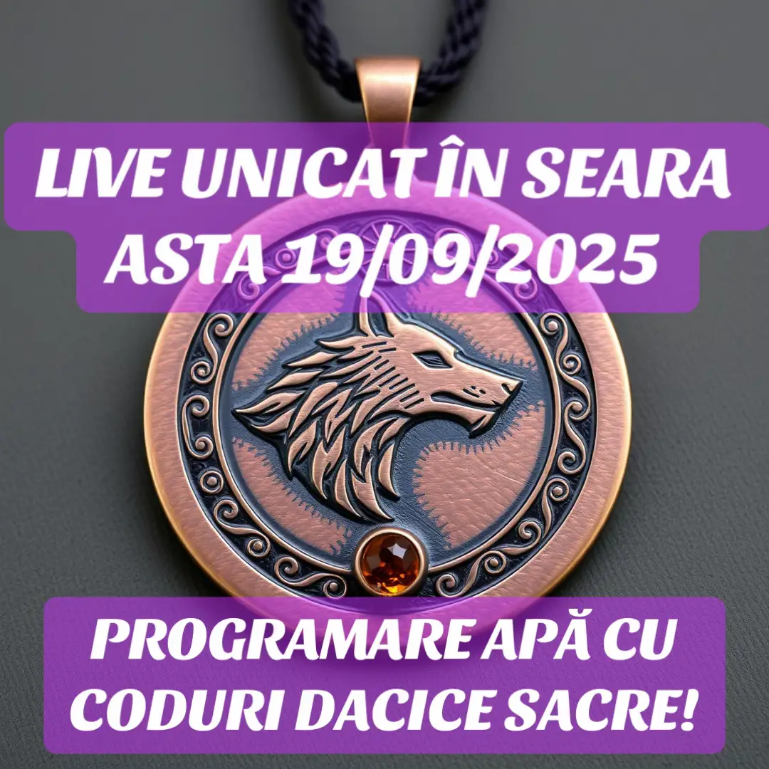 Programare Apă cu Coduri Sacre Dacice! #AIDiasporaConcept #diasporaconcept #diasporaconceptsrl #programareapa 