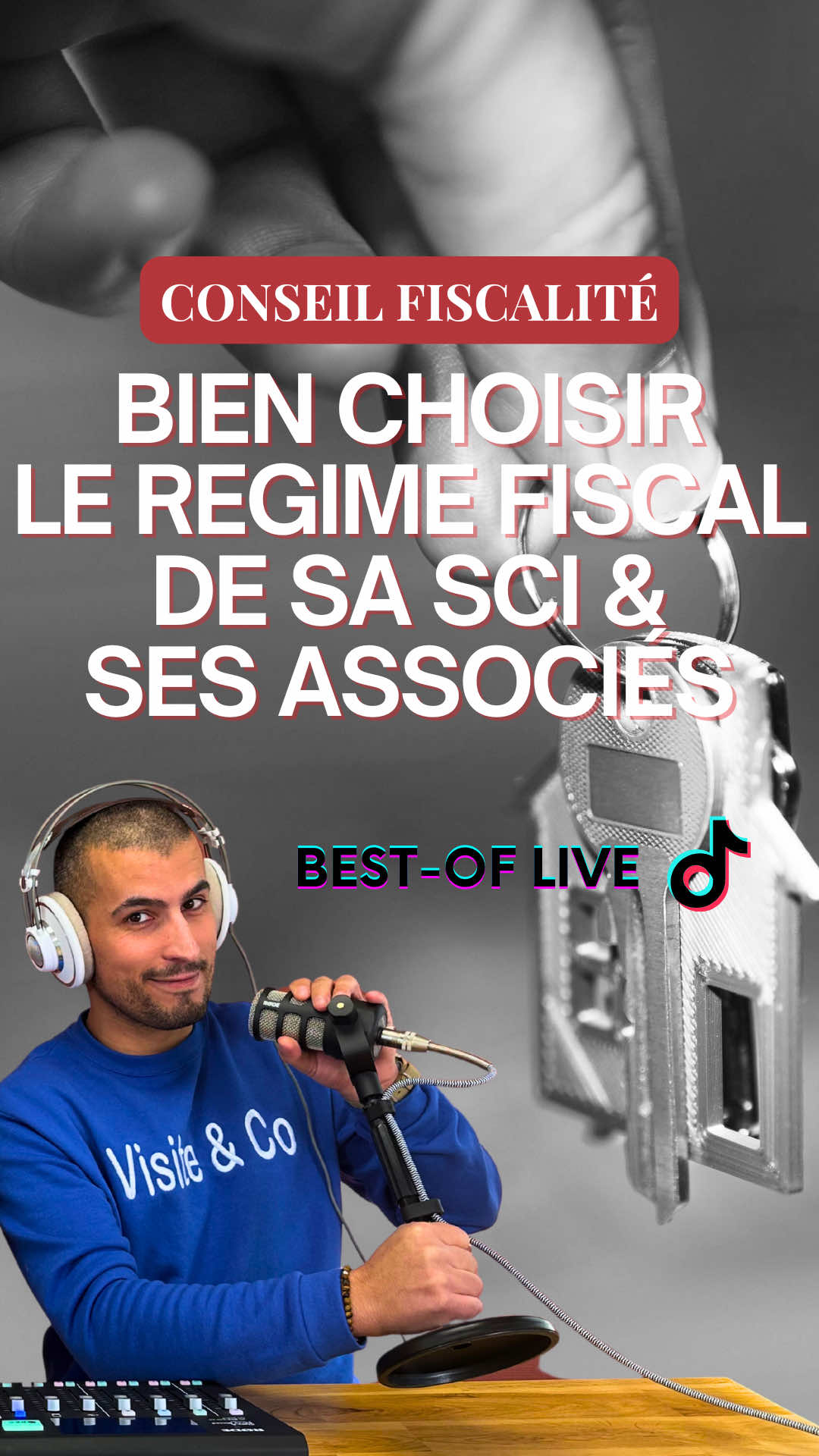 Nouvel épisode « BEST-OF » de mon dernier live TikTok 🎙️ On parle cette fois ci de la SCI et de ce que cela implique 🤝 #conseilimmobilier #societecivileimmobiliere #investisseurimmobilier #fiscalité #regimefiscal  @Visite & Co @Gestion locative pour les nuls 