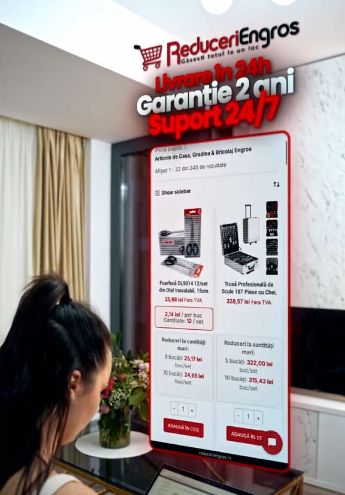 🎯 Te-ai săturat să pierzi bani cu furnizori neserioși? Pe Reduceriengros.ro găsești acum: ✅ Cele mai bune oferte garantate ✅ Suport 24/7 ✅ Reduceri de cantitate ✅ Facturi corecte și transparente ✅ Prețuri cu până la -70% 💥 Marfă nouă în fiecare săptămână + lichidări de stoc cu prețuri de la 1 ban! 🎄 Și nu uita: vine marfa de Crăciun, la cele mai mici prețuri din România! 👉 Intră acum pe Reduceriengros.ro și profită înainte să se termine stocurile! #Reduceriengros #Promoții #ReduceriMasive #OferteRomania #AngroRomania     