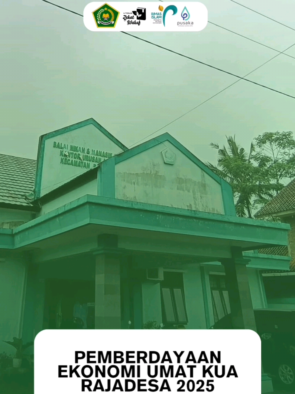 progran PEU (Pemerdayaan Ekonomi umat yang diselenggarakan Oleh @@KemenagCiamis  di KUA Kecamatan Rajadesa. @Kua_Kita @Kementerian Agama RI #pusakasakinah #kuarajadesa #kementrianri #kemenagciamis 