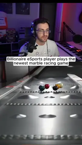 Billionaire eSports player plays marble racing #kickstreaming 