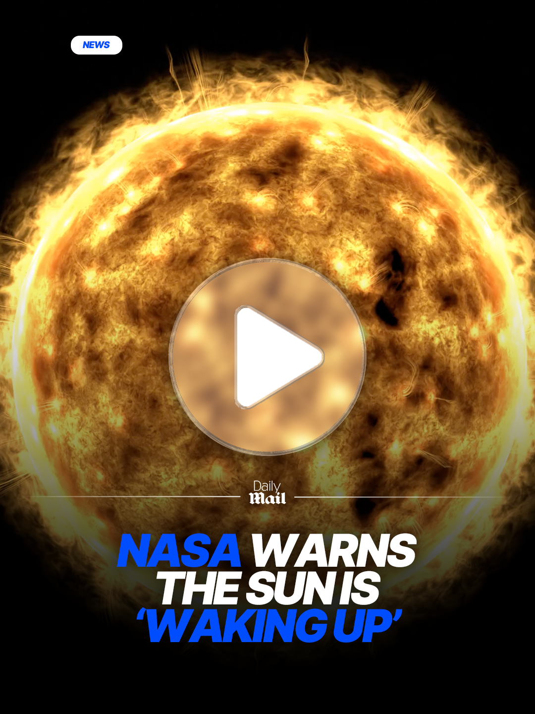 Our sun has unexpectedly begun to ramp up its activity, which could lead to more severe solar storms that cause blackouts and disrupt global communications. NASA revealed that our solar system's home star had been getting quieter and weaker for about 20 years, but that surprisingly changed in 2008 and scientists are still trying to figure out why. Scientists found that since 2008, the sun's solar wind, which are streams of charged particles, has grown stronger, with increases in speed, density, temperature, and magnetic field strength. #news #world #science #space