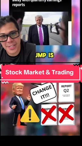 Stock Market & Trading- Nueva regla de reportes de resultados 📉📈  • • • • • • #trading #stockmarket #traders #fyppppppppppppppppppppppp #acciones  