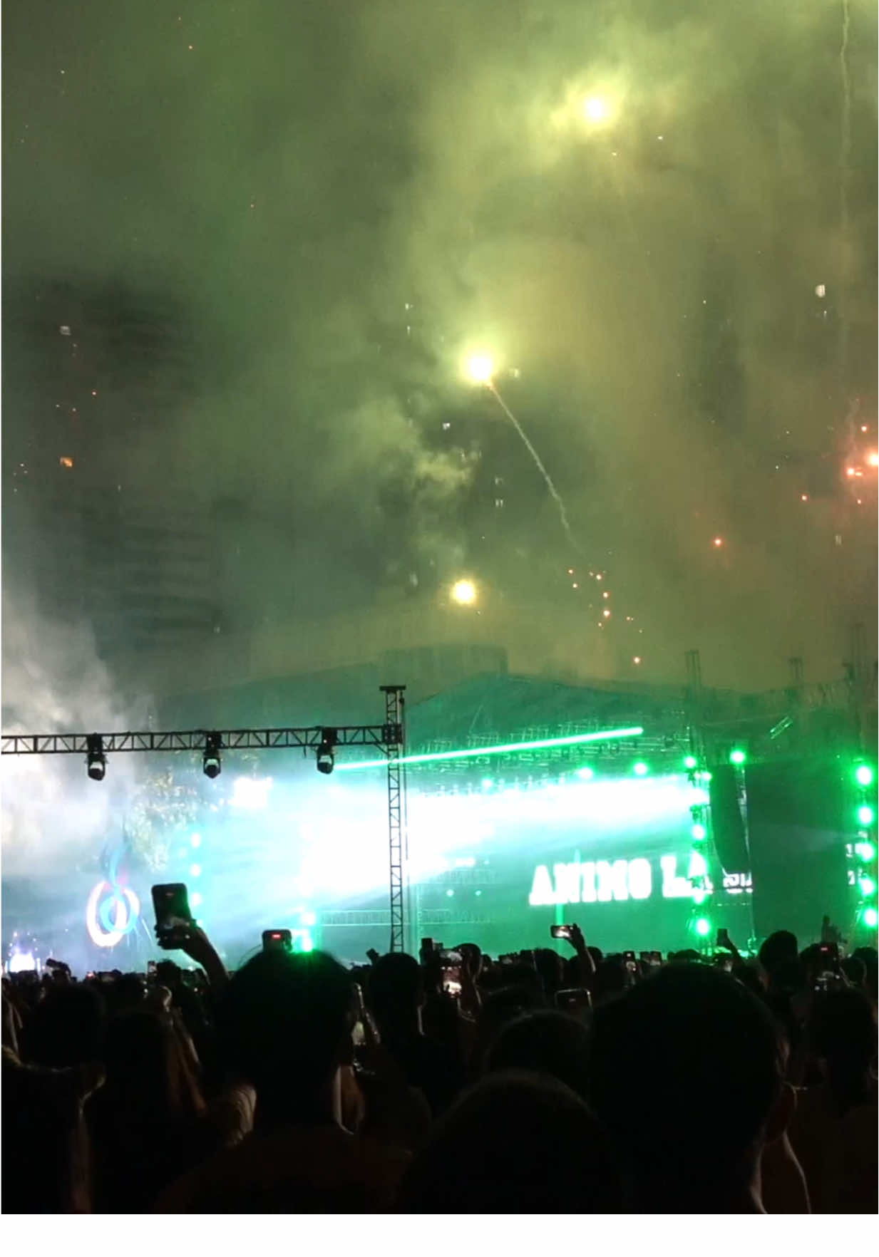 🏹De La Salle University-Manila AN1MO SPIRIT At The UAAP Season 88 Opening Ceremony At Host Campus, University Of Santo Tomas!🐯 🤍NEVER SHALL WE FAIL AND AN1MO LA SALLE!💚 #DLSU #animolasalle #UST #gouste #UAAPSeason88 