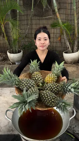How to stir-fry pineapple with pork ribs #foryou #tiktokfood #Recipe 