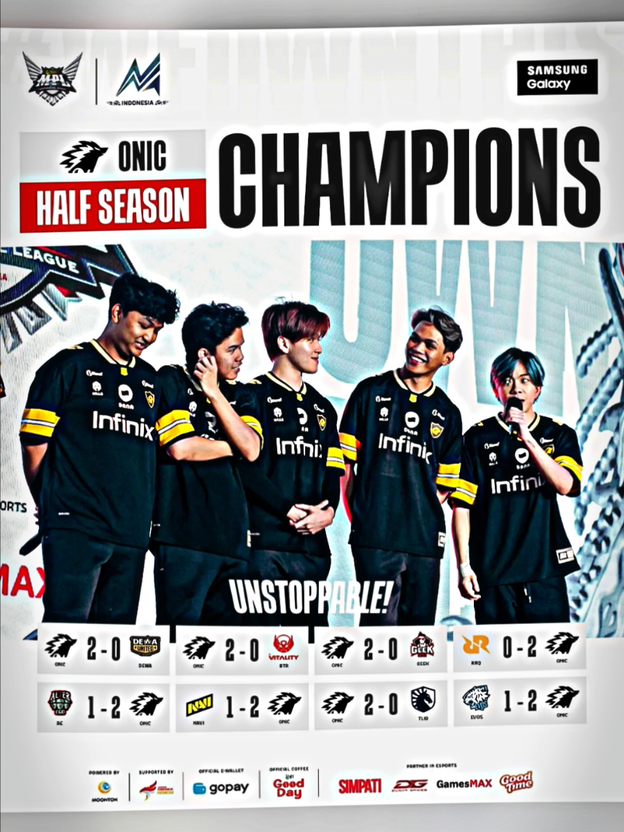 win streak king onic masih terus berlanjut 🥶 source @MPL Indonesia @onic.esports  #onicesport #mplindonesia #mobilelegends #mlbb #tiktok 