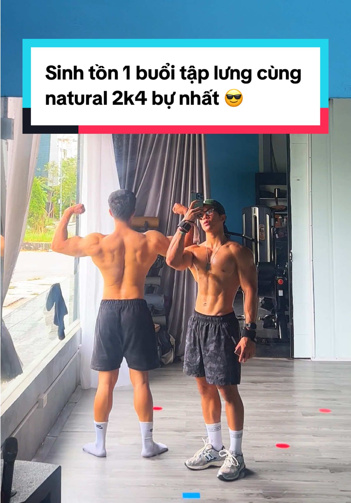 Sinh tồn trong buổi tập Lưng cùng Natural 2k4 bự nhất 😎 #GymTok #backworkout #bulking #gymbro #transformation 