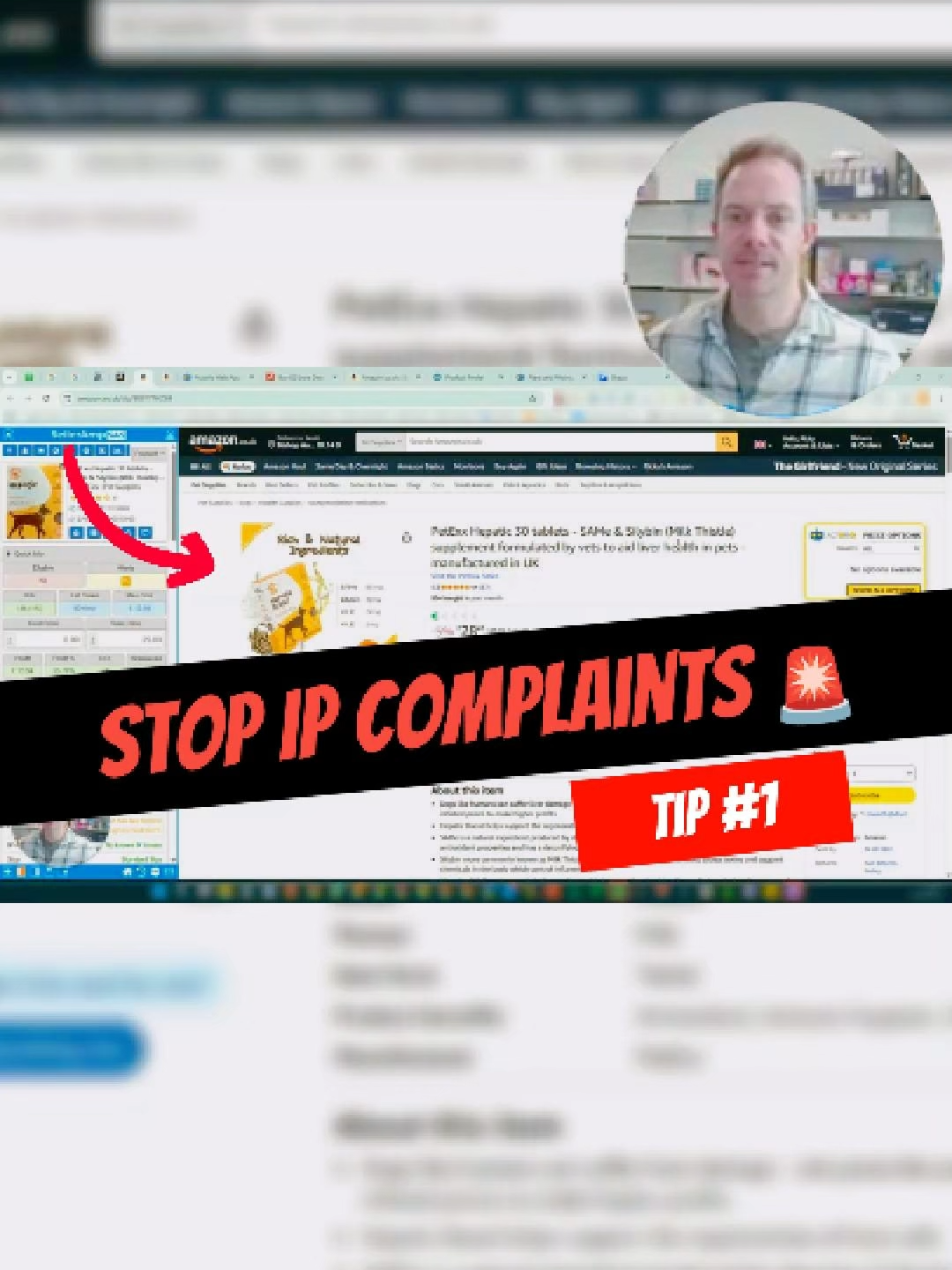 🚨 Amazon IP Complaints Reminder – Tip #1 🚨 One of the fastest ways to get your Amazon FBA account in trouble is ignoring IP complaints. In this short tip, I’ll share how to spot warning signs early so you can avoid wasted stock, account health issues, and stressful appeals. I’ve been selling on Amazon for 9 years and seen too many sellers lose accounts because of simple mistakes. Don’t let that be you. 👉 Save this video and follow for Tip #2, where I’ll share another IP check strategy that every seller should know. #AmazonFBA #AmazonSellerTips #EcommerceTips #SellerSupport #AmazonBusiness #ipcomplaint #AmazonEurope #FBAcommunity #amazonuk #fyp #foryoupage❤️❤️ #fypuk🇬🇧📍