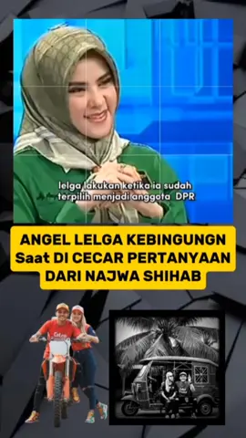 momen artis angel lelga di mata najwa. #najwashihab 