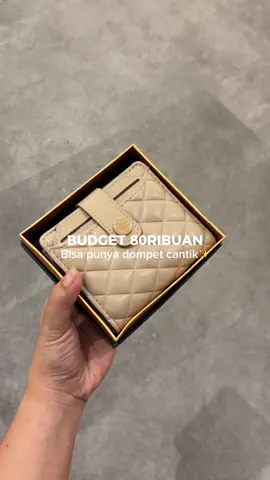 Ide kado budget 80ribuan bisa kasih dompet cantik yang pasti bakal kepakai✨ #GajianSale #PromoGuncang99 #WIBGAJIAN #jimshoney #kaluwallet 