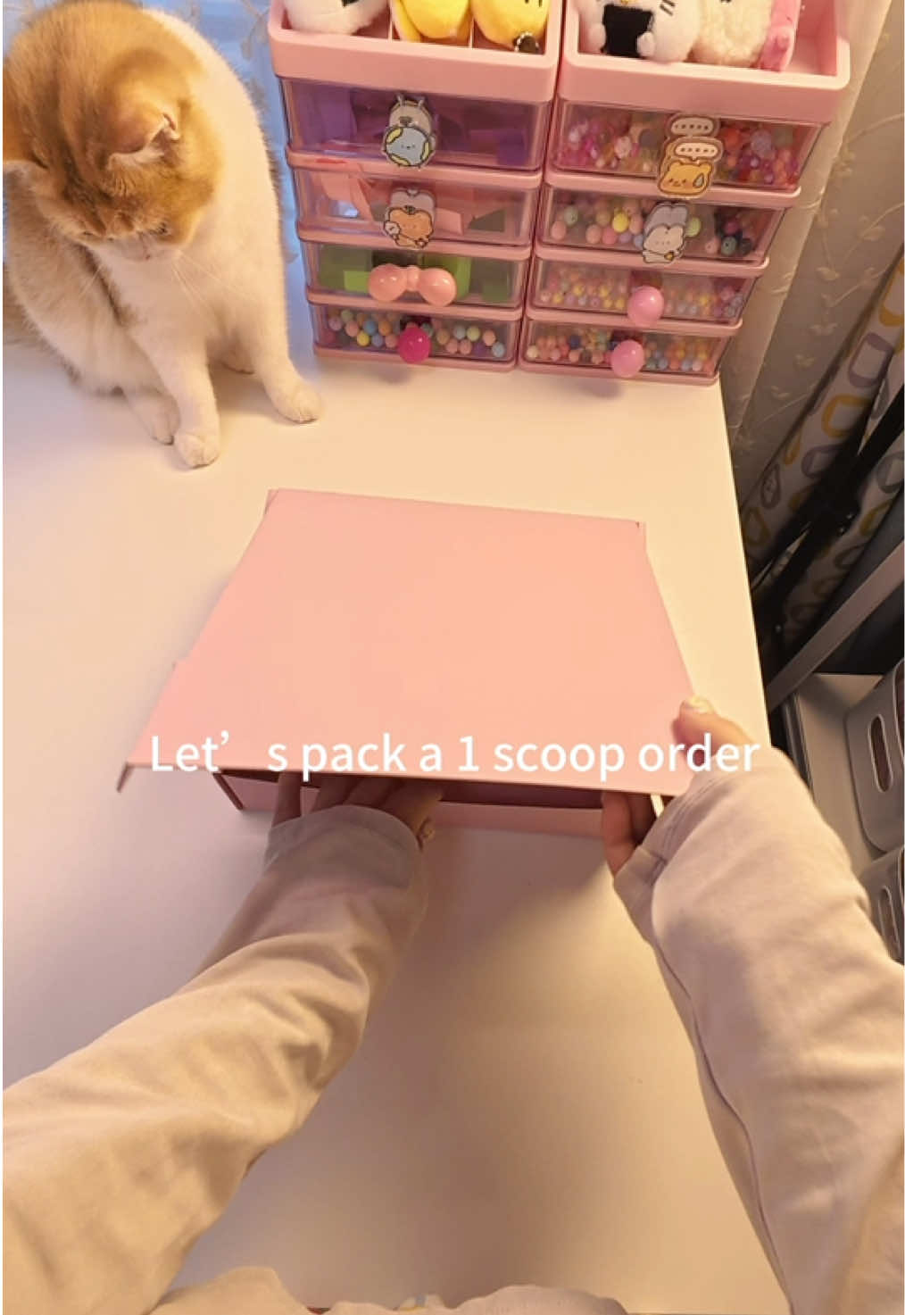 Hi Parker, this is your order packing video, hope you like it!💕💕#luckyscoop #mysteryscoop #asmr #packingorders #mysterybox 