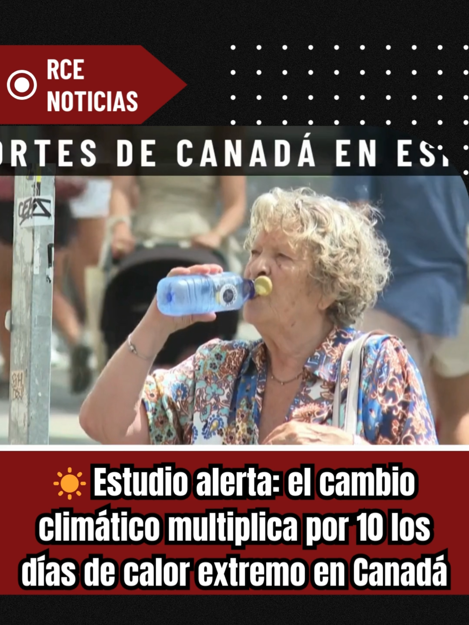 ☀️ Estudio alerta: el cambio climático multiplica por 10 los días de calor extremo en Canadá #SHORT #TIKTOK #CanadaEnEspanol #RCENoticias #NoticiasCanadaEnEspanol #LatinosEnCanada #ComunidadLatinaCanada #HispanosEnCanada #OrgulloLatinoCanada #VocesLatinasEnCanada #MigracionCanada #TrabajoEnCanada #EstudiarEnCanada #VivirEnCanada #RCECanada #OportunidadesEnCanada #ClimaCanada #SaludEnCanada #EventosLatinosCanada #ActualidadCanada