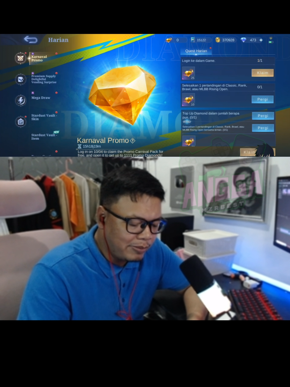 Event diamond kuning muncul lagi 😱 @official.gamestore #anggamzrbest  #MLBBNEXT2025 #NEXTJagoanMabar 
