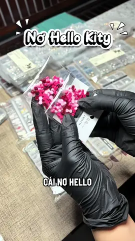 Nơ hello kity xinh #xuhuongtiktok2025 #maunailxinh #ilovetiktok #mamanail #mmbauble 
