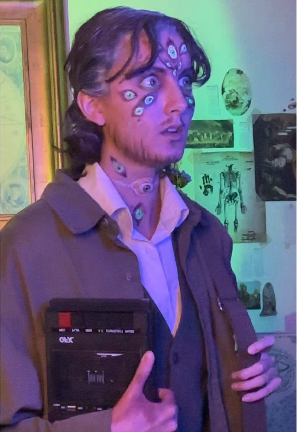 s5 Jon blink challenge #jonathansims#themagnusarchives#jonathansimscosplay#themagnusarchivescosplay#fyp 