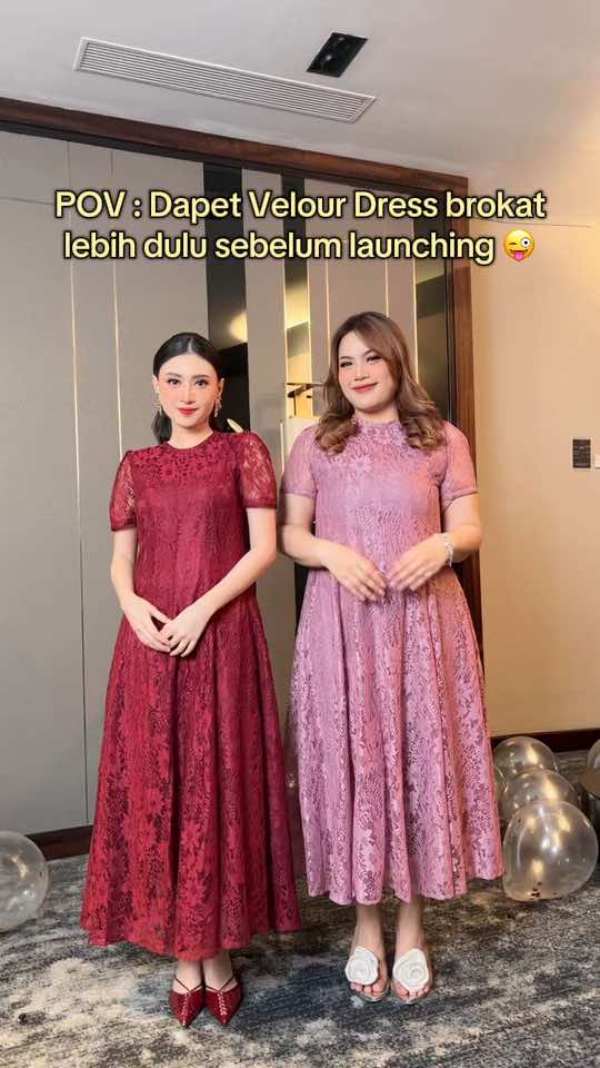 Guyss sebelum warga live tiktok war besok mending kamu duluan yuk checkout Velour dress brokat #dressbrokat #dresselegant #dressnatal #christmas #dressgereja #dresspesta #dreskondangan #dressjumbo 