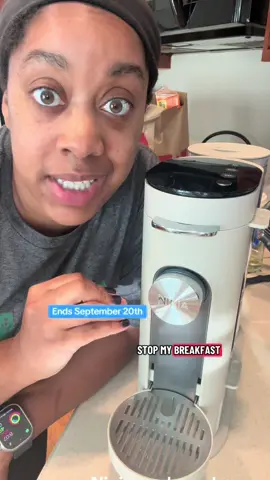 Check your account to see what you can get it for today! Only one color left! Makes a great gift! Get one for the office too!@Ninja Kitchen #coffee#ninjapodsandgrounds #KitchenHacks #kitchengadgets#elevatedhome 