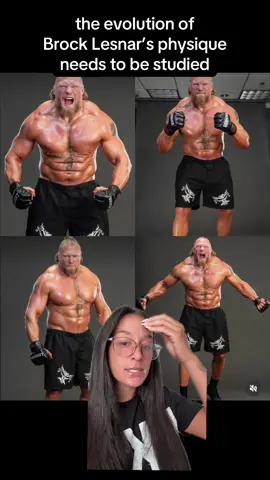the evolution of Brock Lesnar’s physique needs to be studied by WWE and pro wrestling as a whole #WWE #brocklesnar #wwesmackdown #greenscreen 
