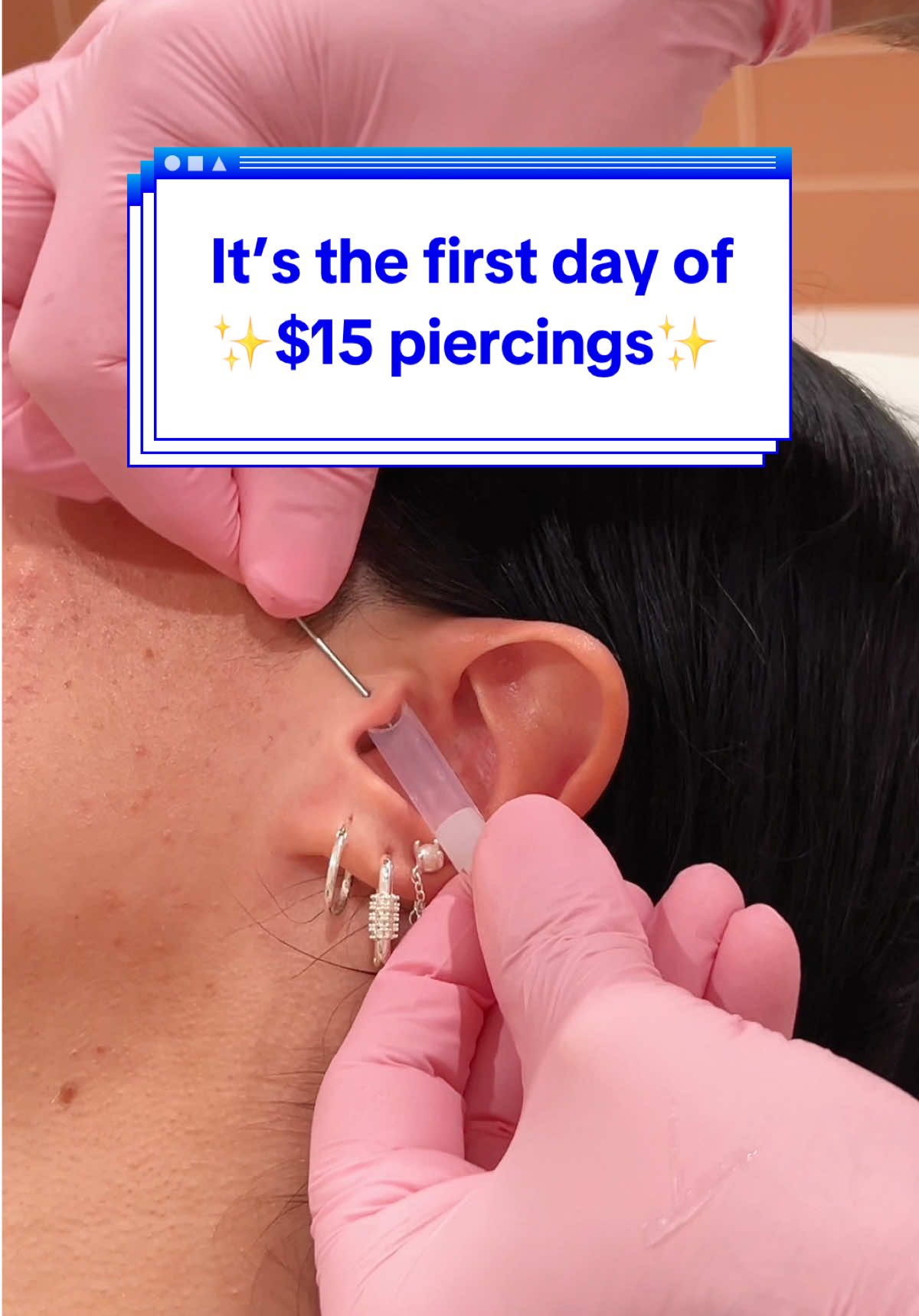 ✨$15 piercings starts today!✨⬇️ 📍 Lulu Ave — Belmont Shore • Long Beach, CA 🗓️ Friday 9/19 - Sunday 9/21 ⏰ Friday & Saturday: 11am-8pm Sunday: 11am-7pm ✨Walk ins only. $15 per piercing service (ear lobe pairs only $15). 4 piercings max. Jewelry sold separately. Free downsizing/upsizing of jewelry, free checkups forever 🫶 Cannot be combined with any other discounts, codes, or rewards.  #piercingstudio #earpiercing #earpiercings #nosepiercing #piercings       