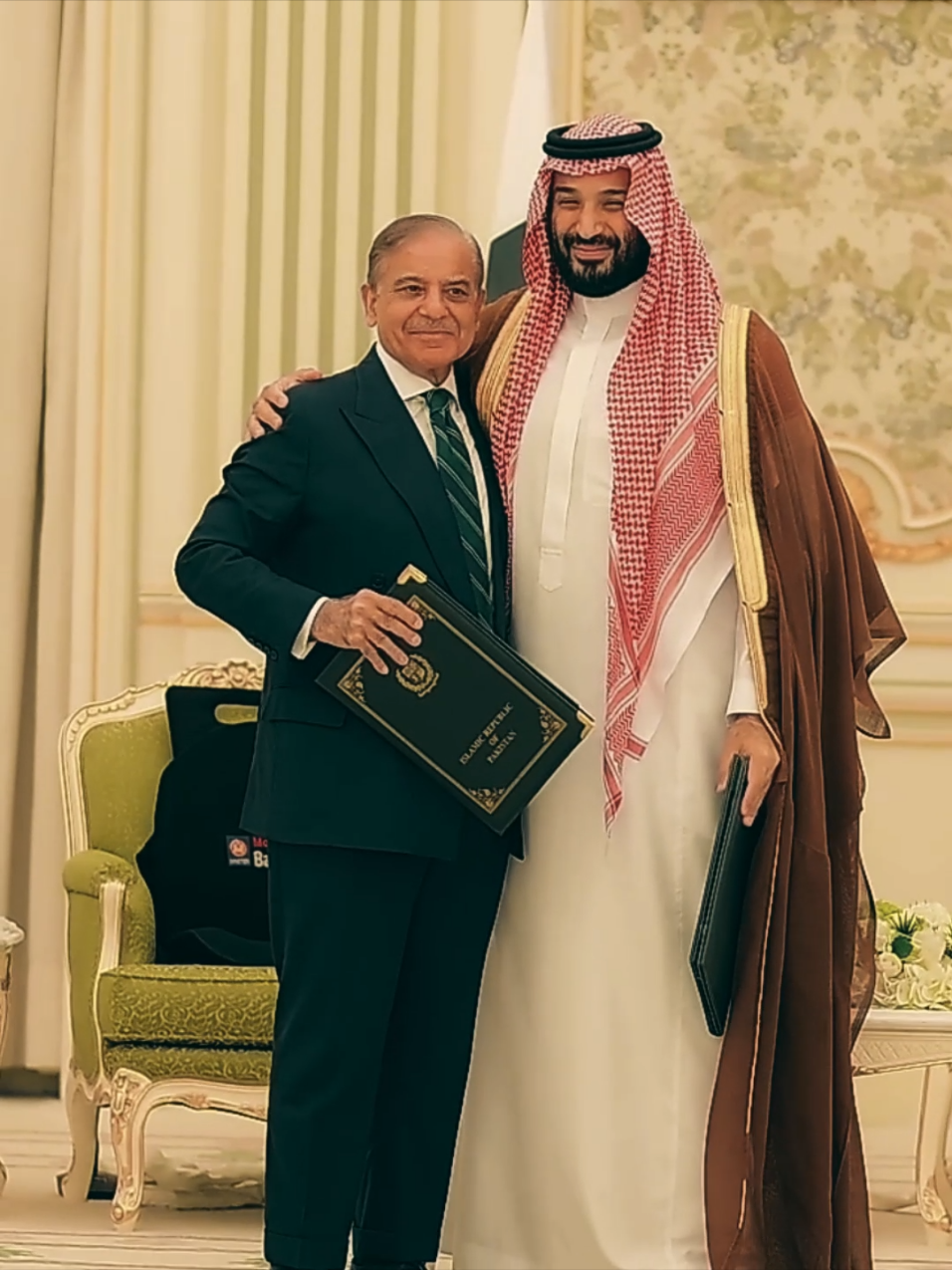 THE AURA OF PRIME MINISTER SHEHBAZ SHARIF 🇵🇰🇸🇦 #foryou #fyp #pmlntikok #shehbazsharif 