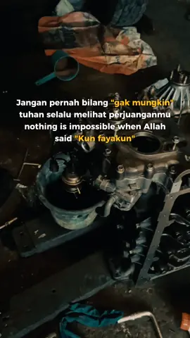 kun fayakun 😊  #mekanik #mekanikmuda #mekanikalatberat #mekanikalatberatindonesia #mekanikamatir 