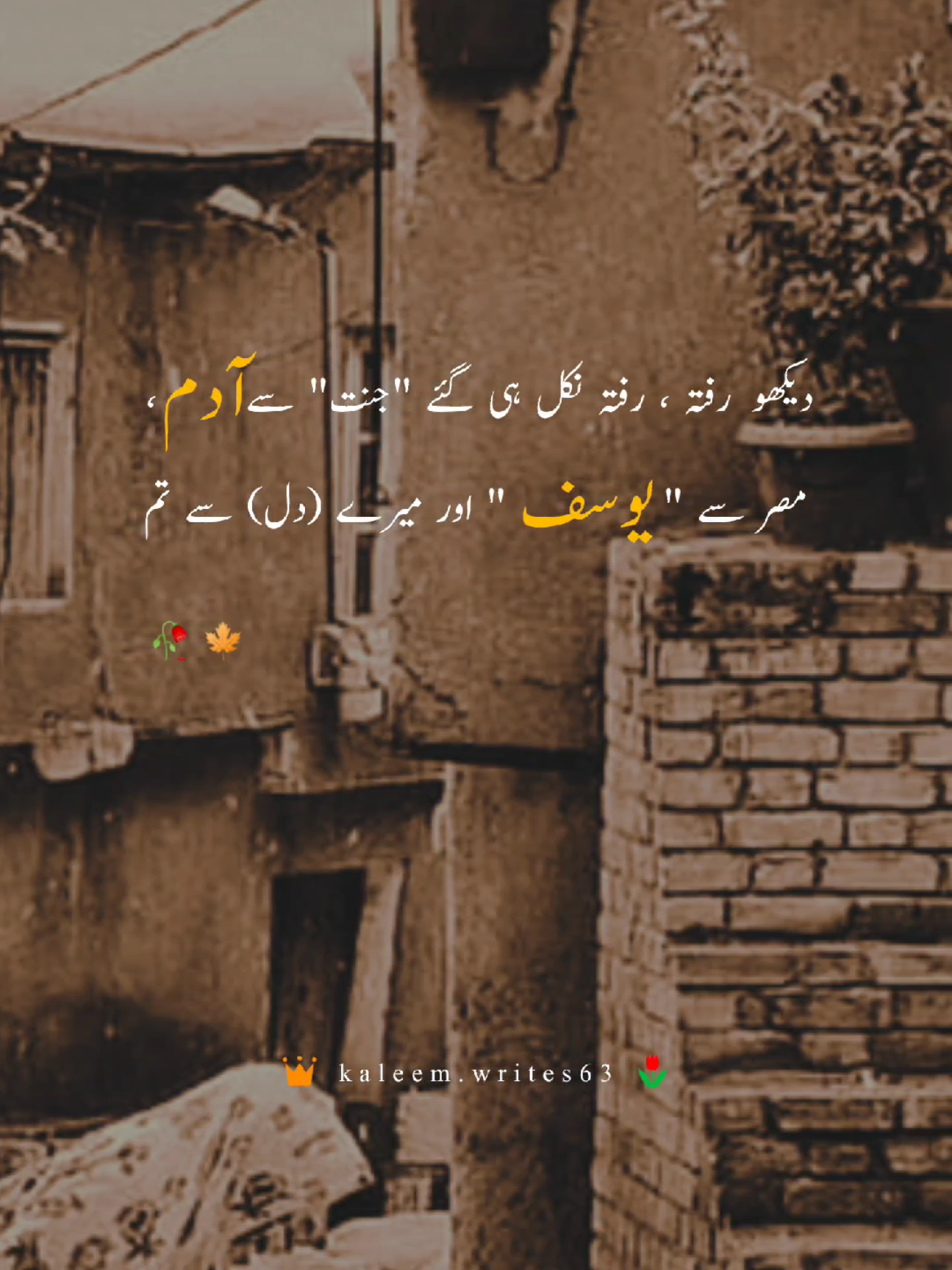 . kaleem.writes63 #fyp #poetrystatus #sadlines #sadstatus #foryoupage