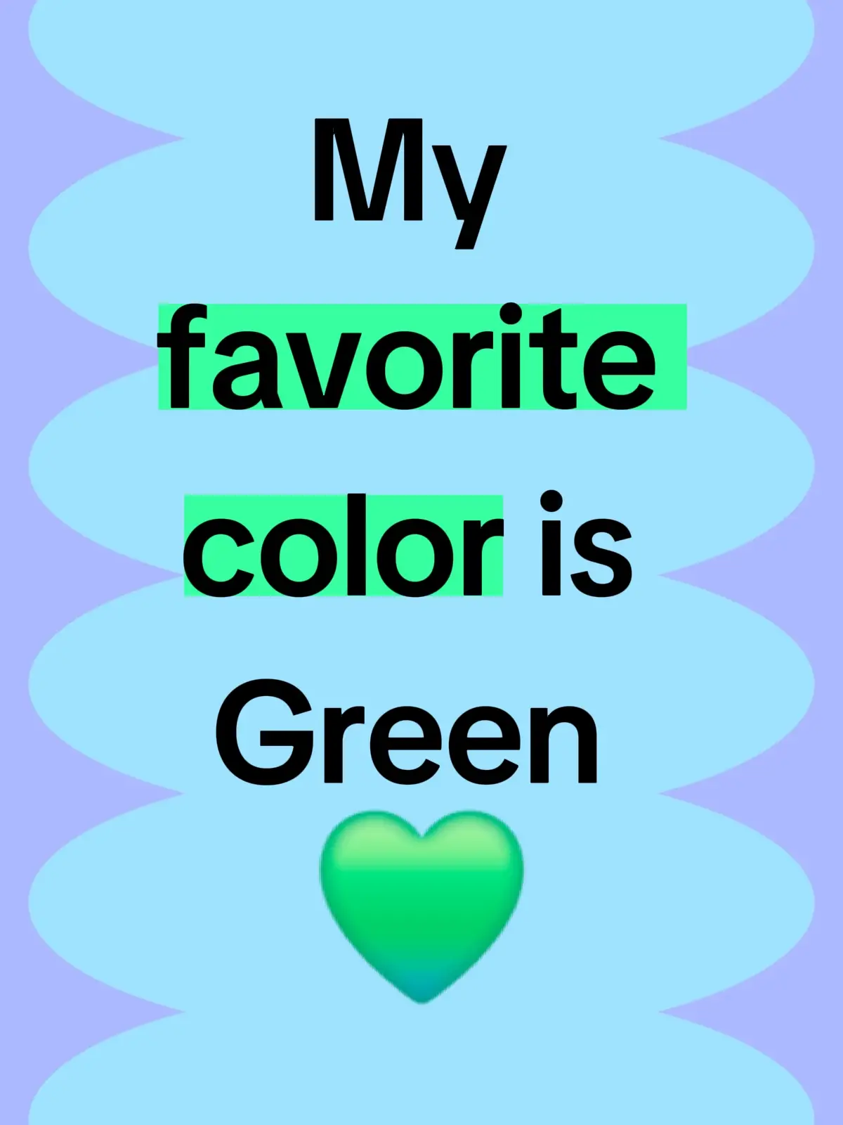 #green #favoritecolor 