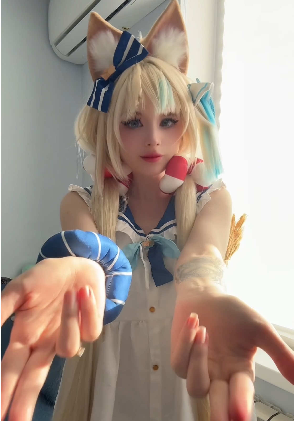 🐟 #samekosaba #vtuber #cosplay 