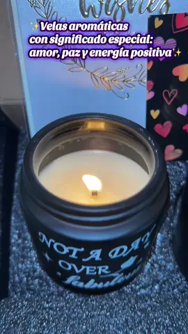 ✨Velas aromáticas con significado especial: amor, paz y energía positiva✨ #velasaromaticas #decoracion #aromas #hogar #momentosespeciales 