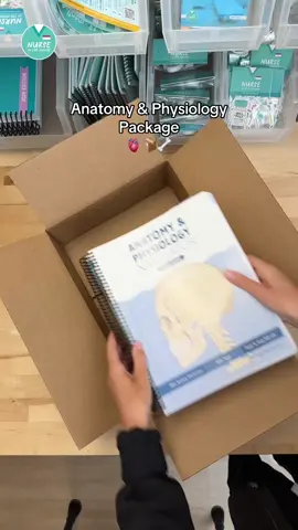 Everything you need to master A&P in one kit! 📦🫀🦴 #anatomyandphysiology #studytools #nursingstudent #premedlife #medstudent #studentnurse #nursingschool #futuremd #studyhacks #medlife #nursingschoollife #studentlife
