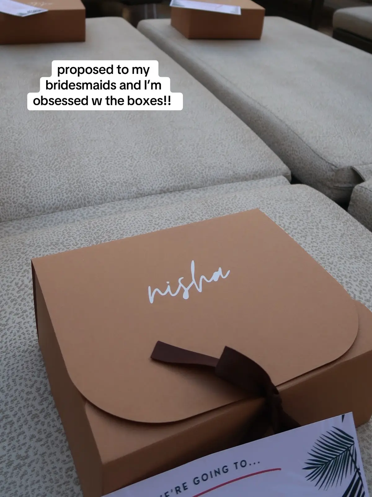 so happy w how these turned out 🫶🏼 @Amazon @Amazon Influencer Program @lululemon @kate spade new york @indē wild US @Bath & Body Works @Etsy #bridesmaidboxes #indebride #bridesmaids #bridesmaidsproposalboxes #bridesmaidgiftideas 