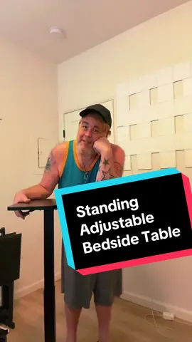 [Labor Day] Overbed Bedside Table with Wheels, Mobile Standing Stand Up Rolling Laptop PC, Adjustable Height Tray, Side Computer Workstation for Home Use #jason_norcross #rollingtable #overthebedtable #disabilitytiktok #workfromhomelife 